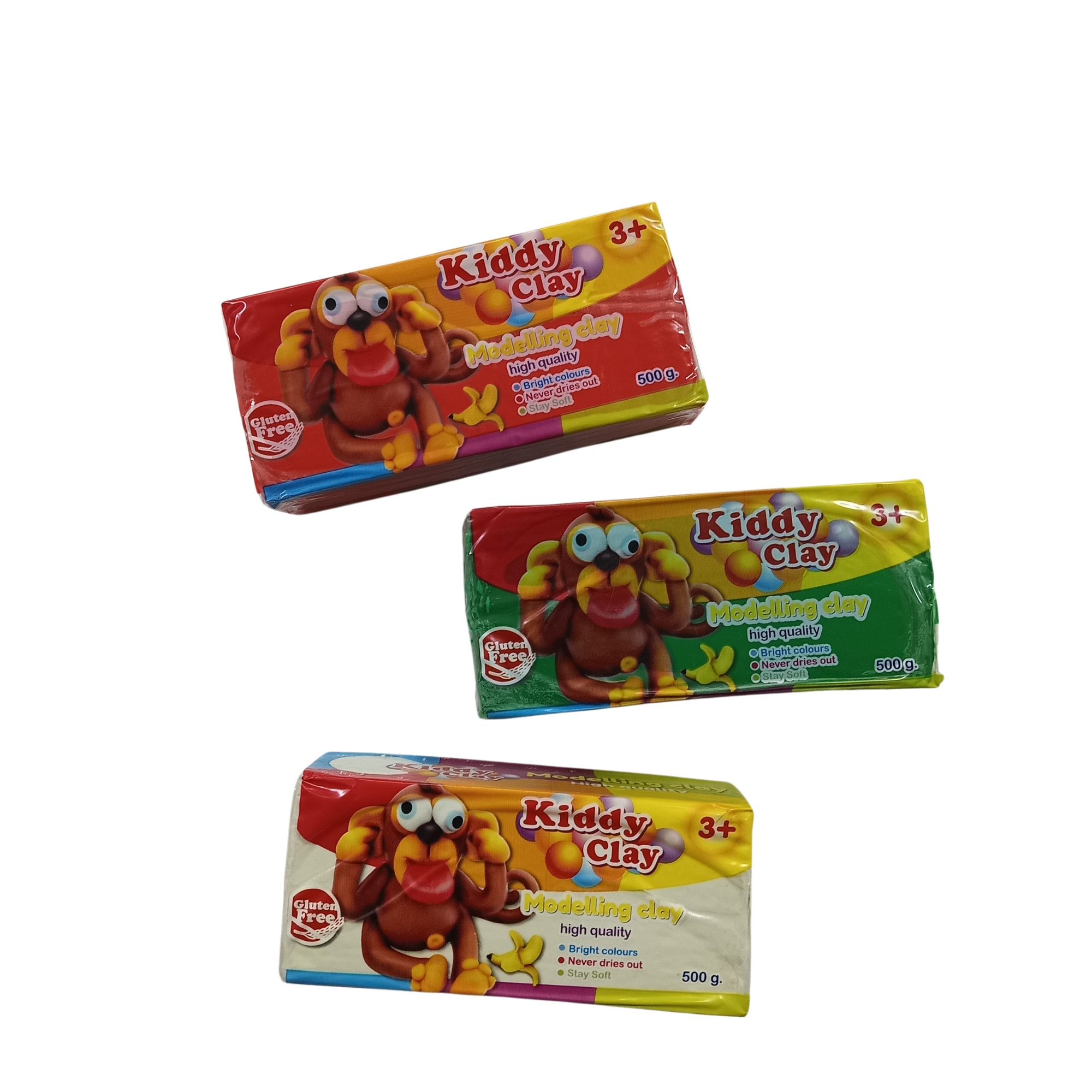 PATE A MODLER 500G DIFFERENTS COULEURS