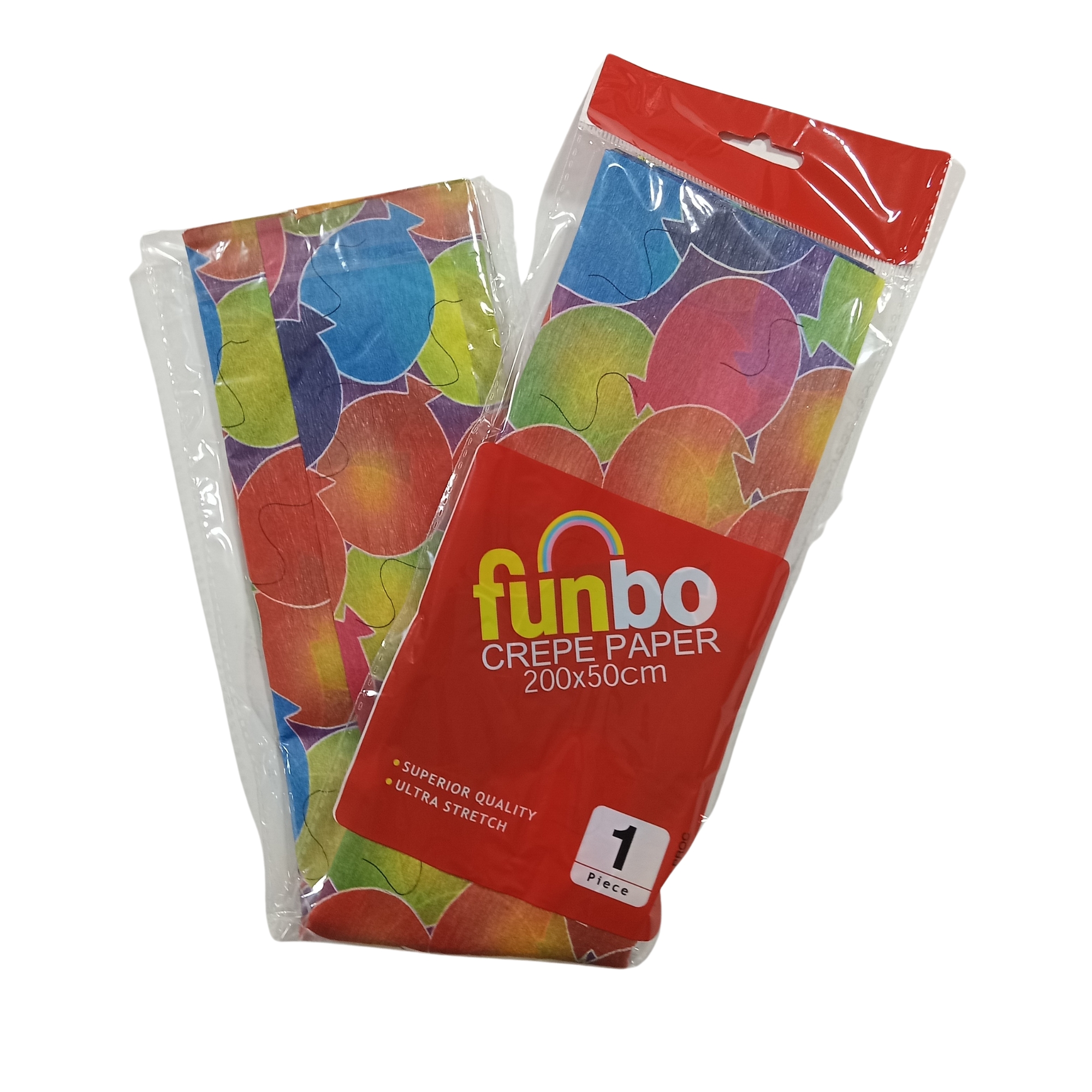 PAPIER CREPON METALIQUE GRIS 50*200 FUNBO