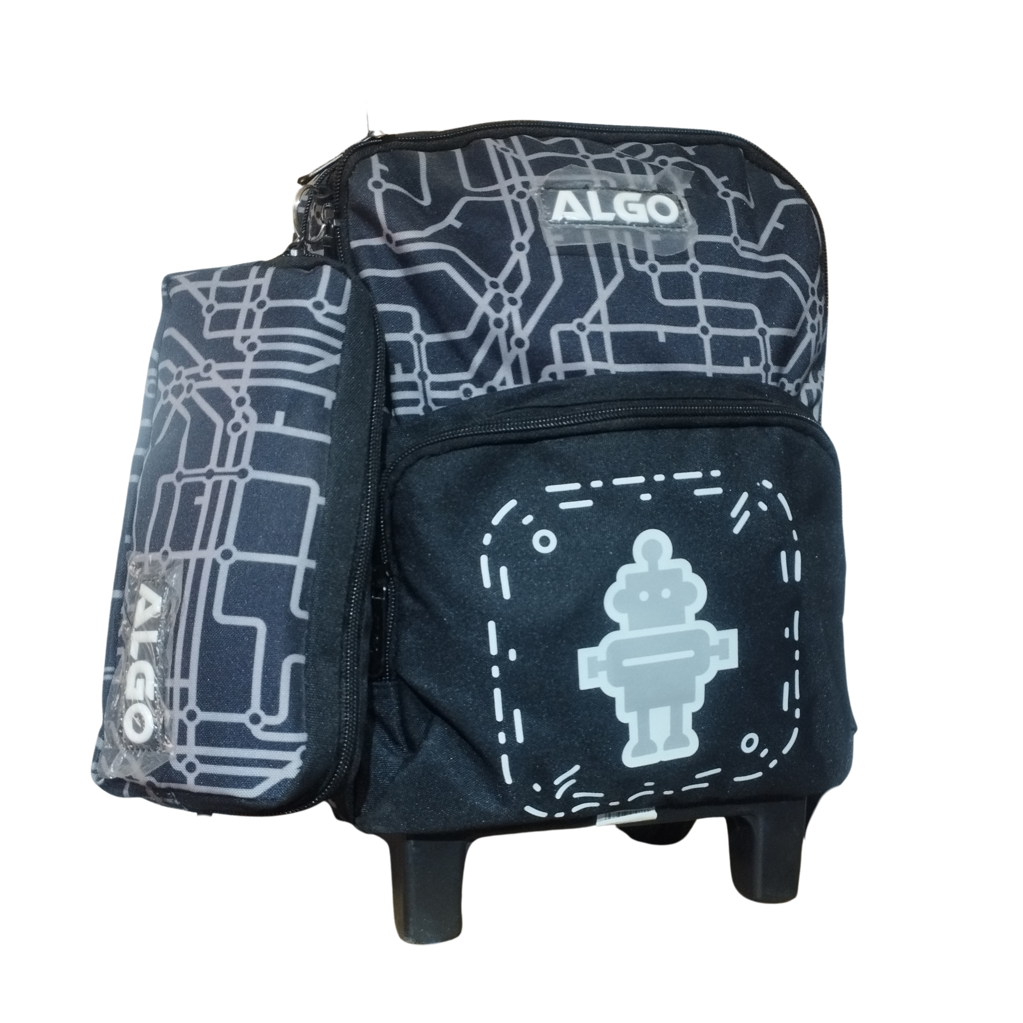CARTABLE TROLLEY 3 PIECE MM 14" ALGO ROBOT