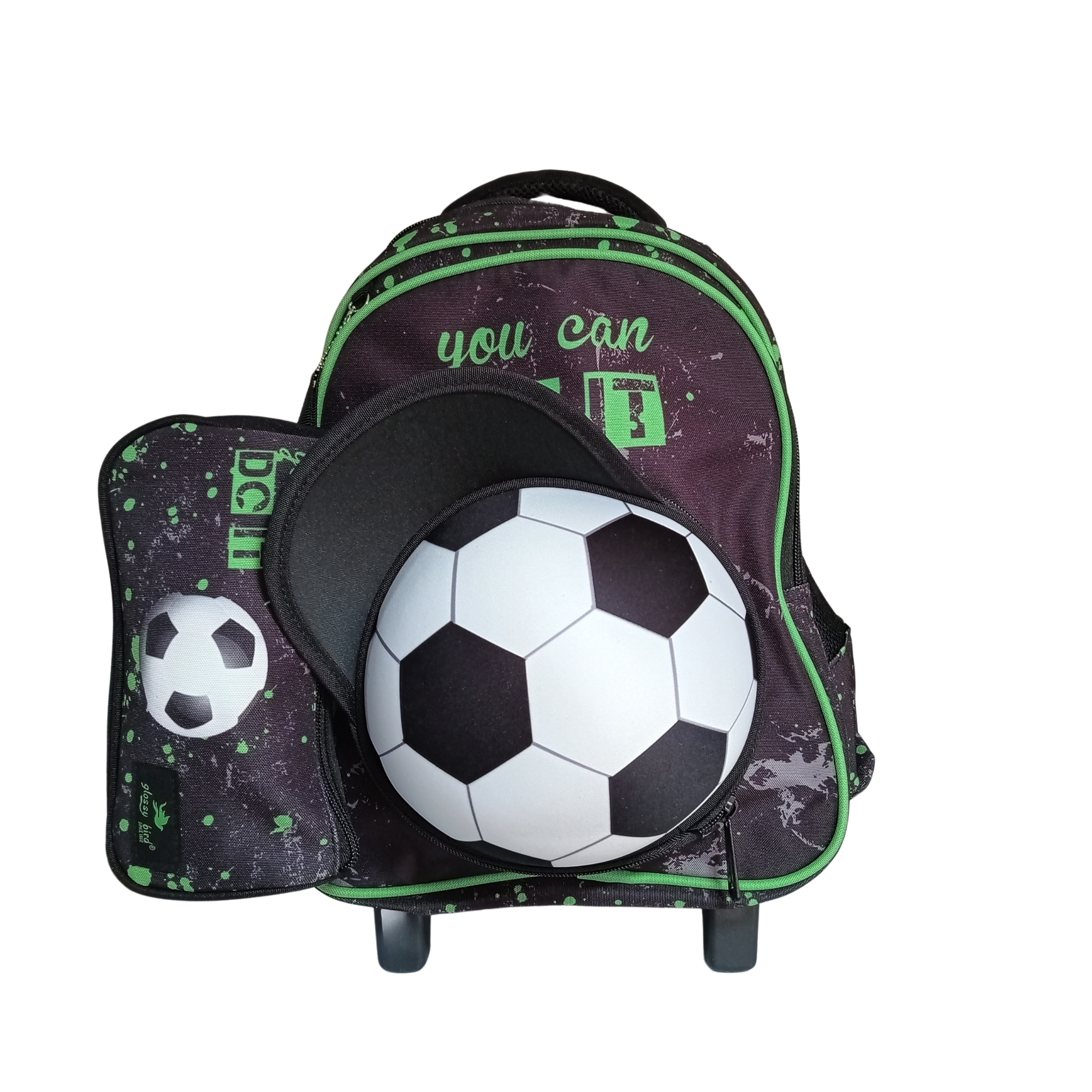 CARTABLE TROLLEY 15" + TROUSSE REF : GB2669T GLOSSY BIRD