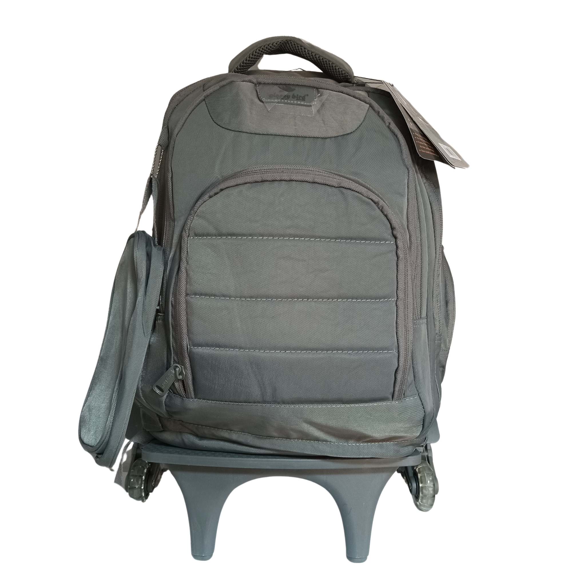 CARTABLE TROLLEY 17 + TROUSSE REF GB 2670T GLOSSY BIRD
