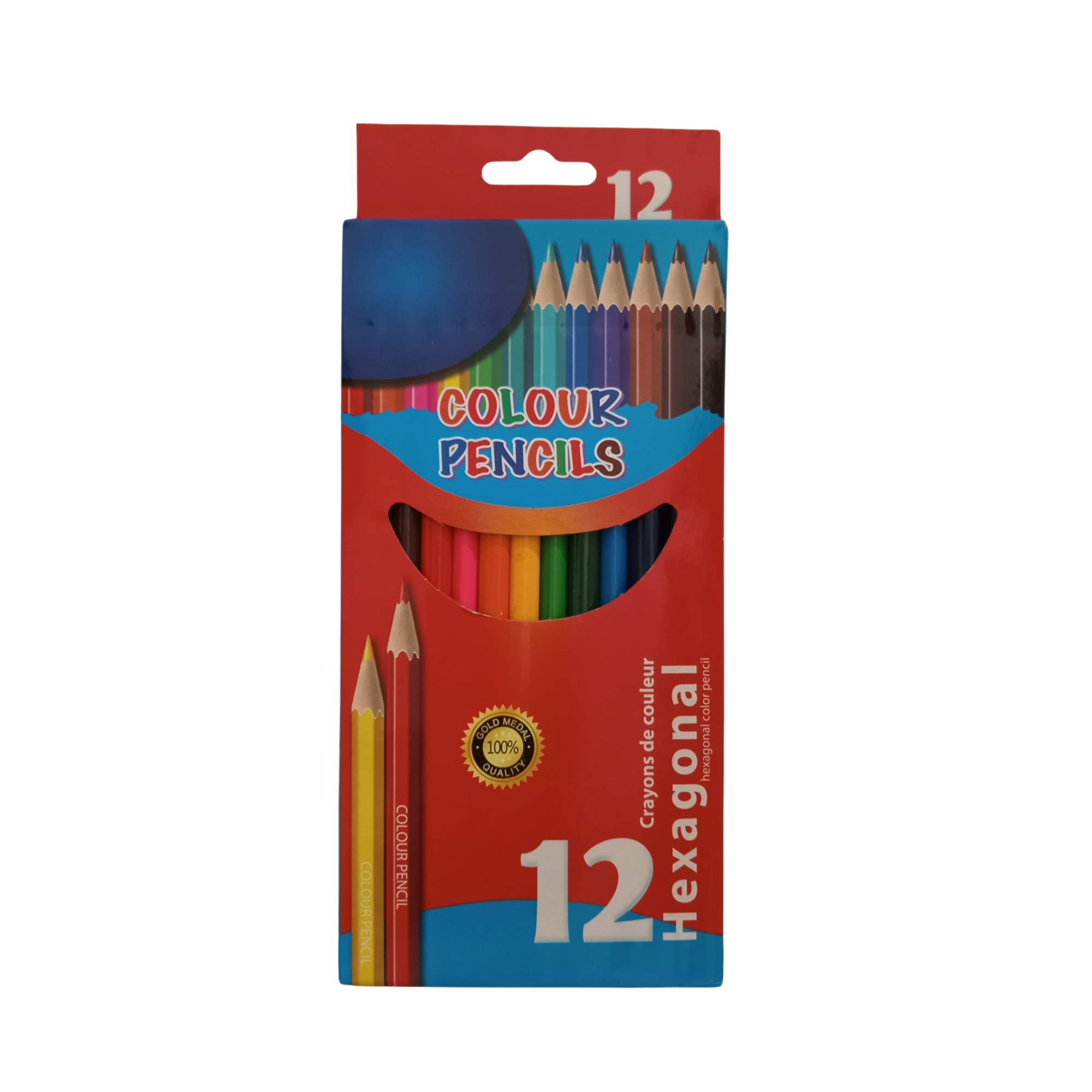 CRAYON COULEUR DE 12GM ORD BOOST SCHOOL REF 7012