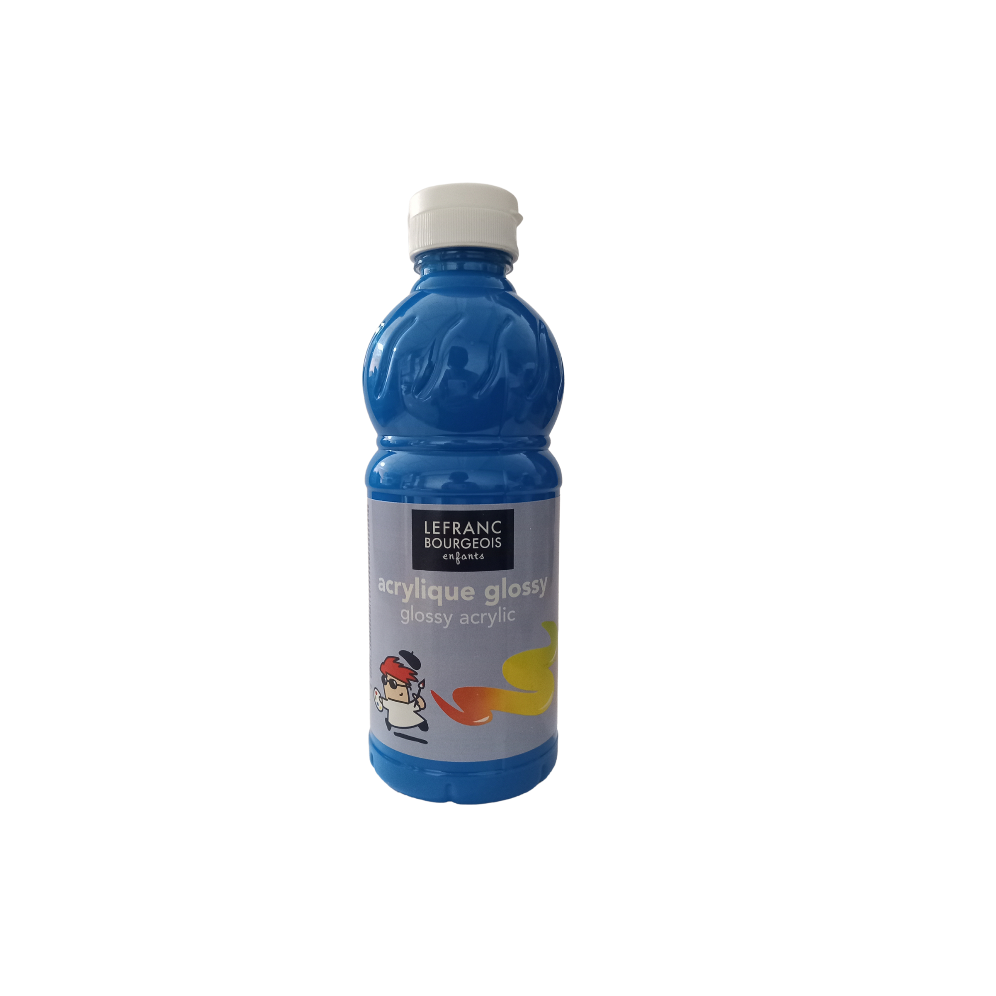 ACRYLIQUE BRILLANT 500ML BLEU PRI.LM