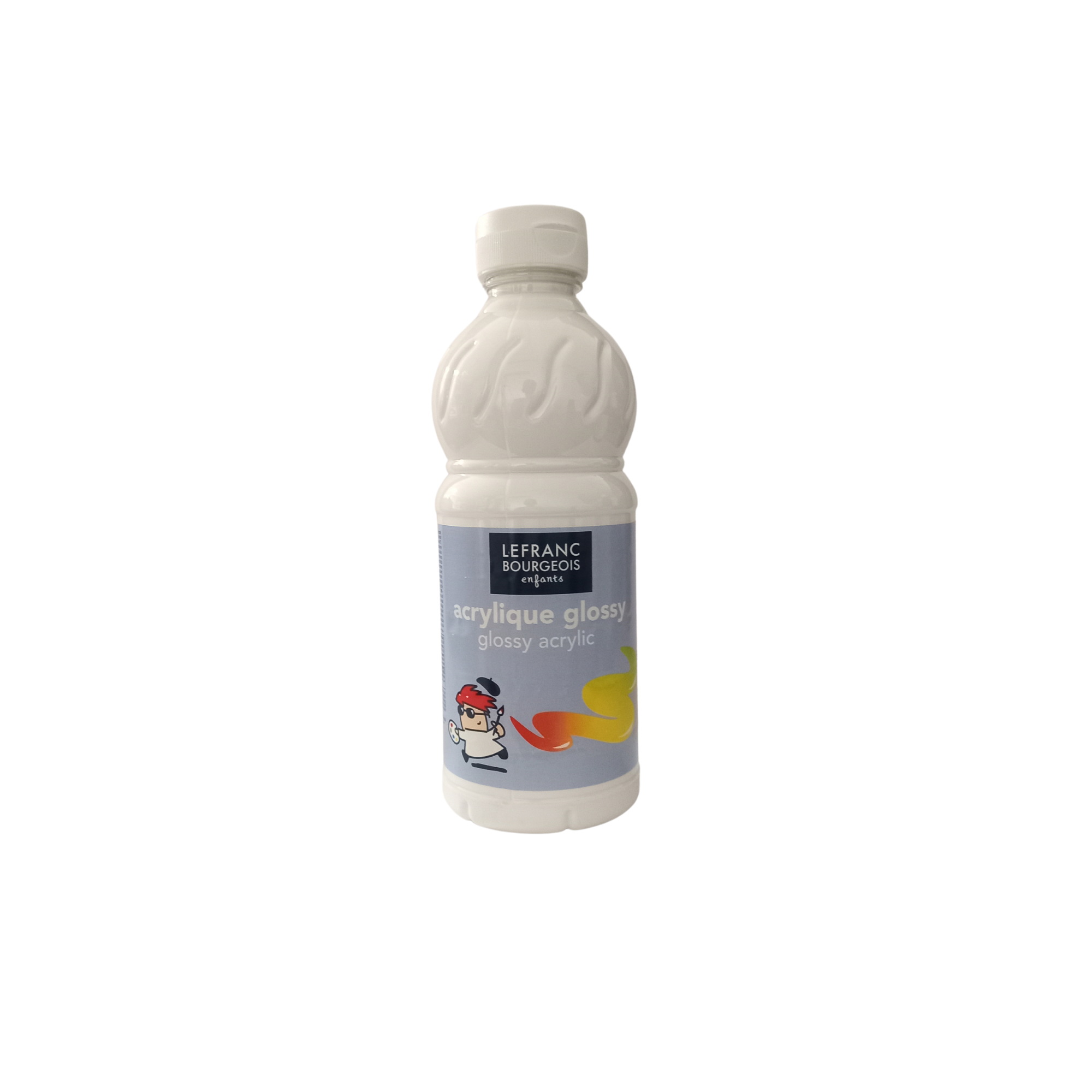 ACRYLIQUE BRILLANT 500ML BLANC
