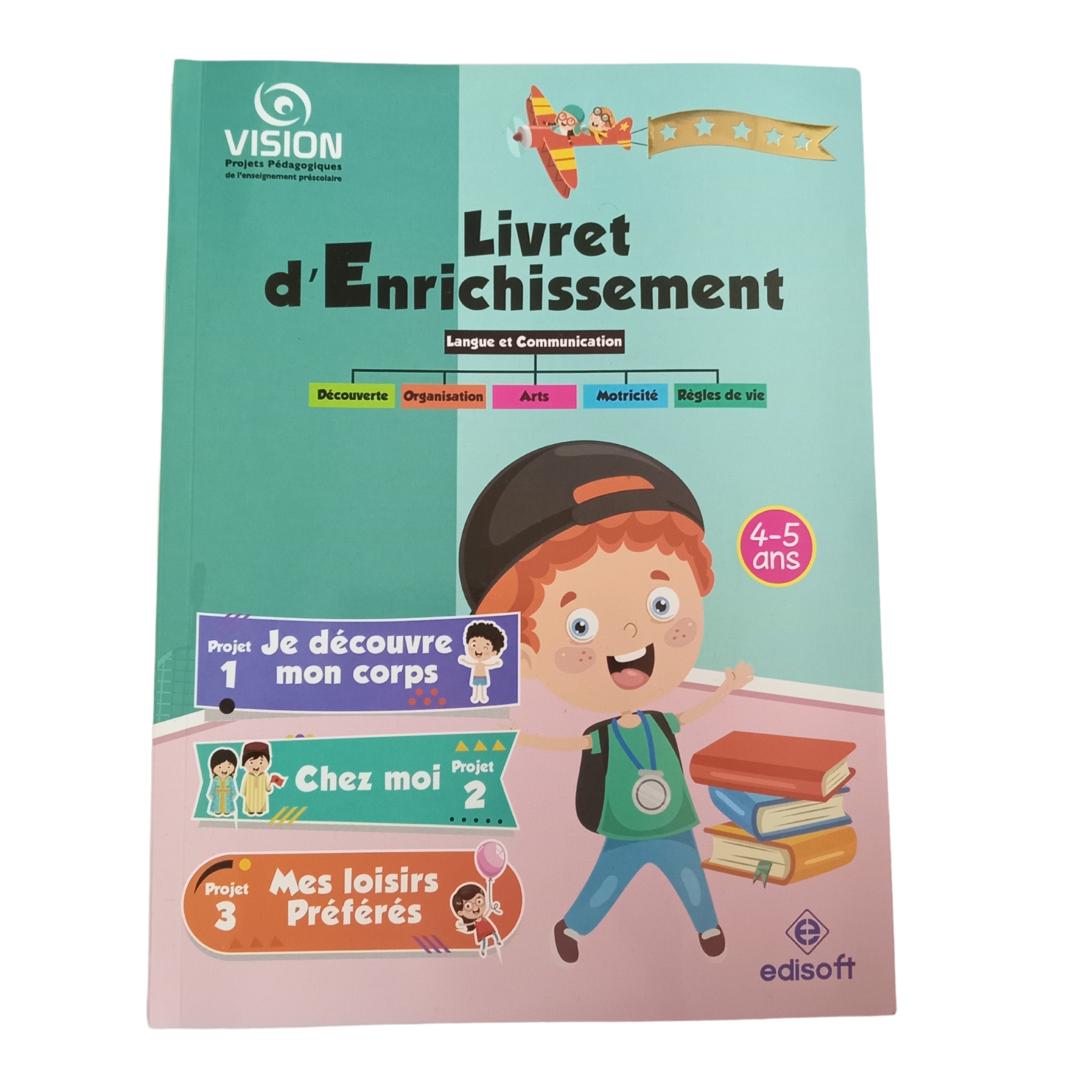 VISIONS LIVRET D'ENRICHISSEMENT 4/5 ANS - ED-EDISOFT