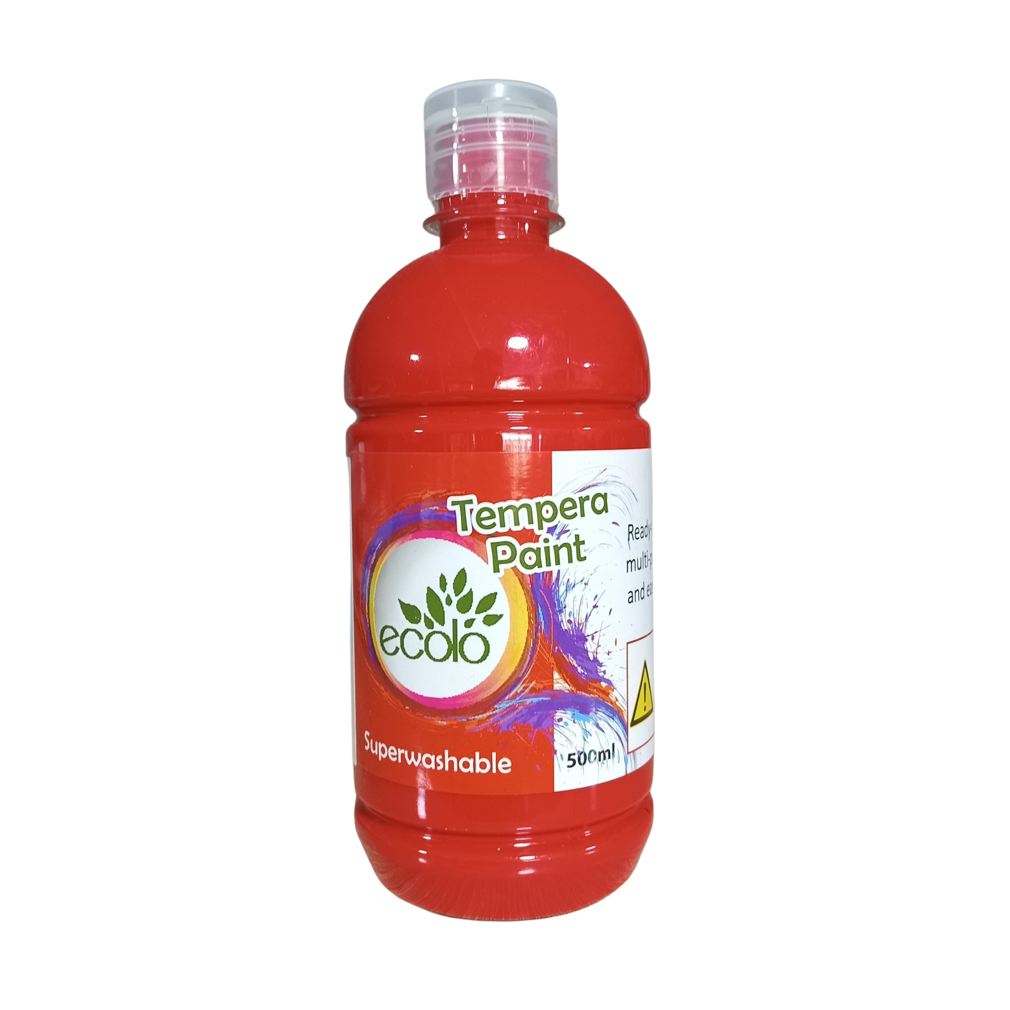 BOUTEILLE DE500ML DE GOUACHE ECOLO  KIDS ROUGE